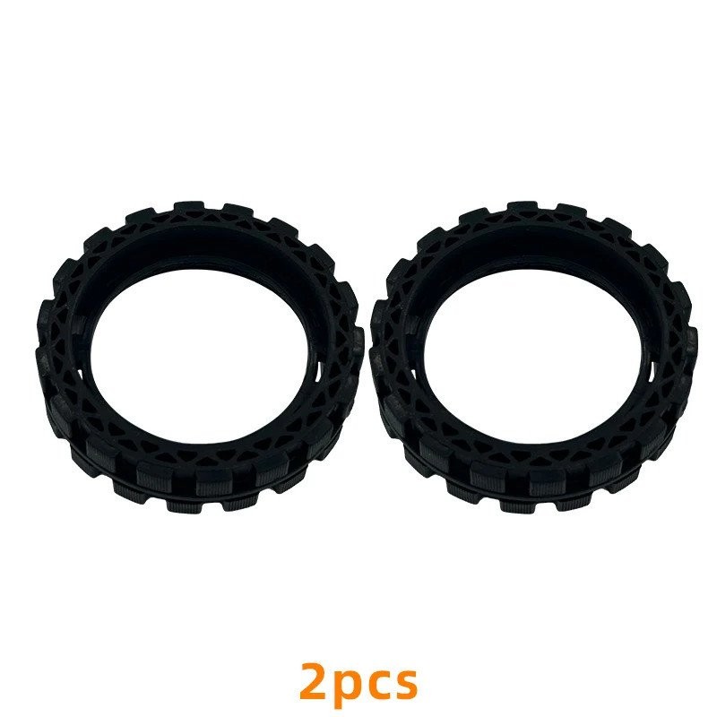 Rubber Tyre Wheel Tire Compatible With Ecovacs Deebot T5 N5 N8 Pro N8 T8 Power T8 AIVI T8 Max T9 DX3