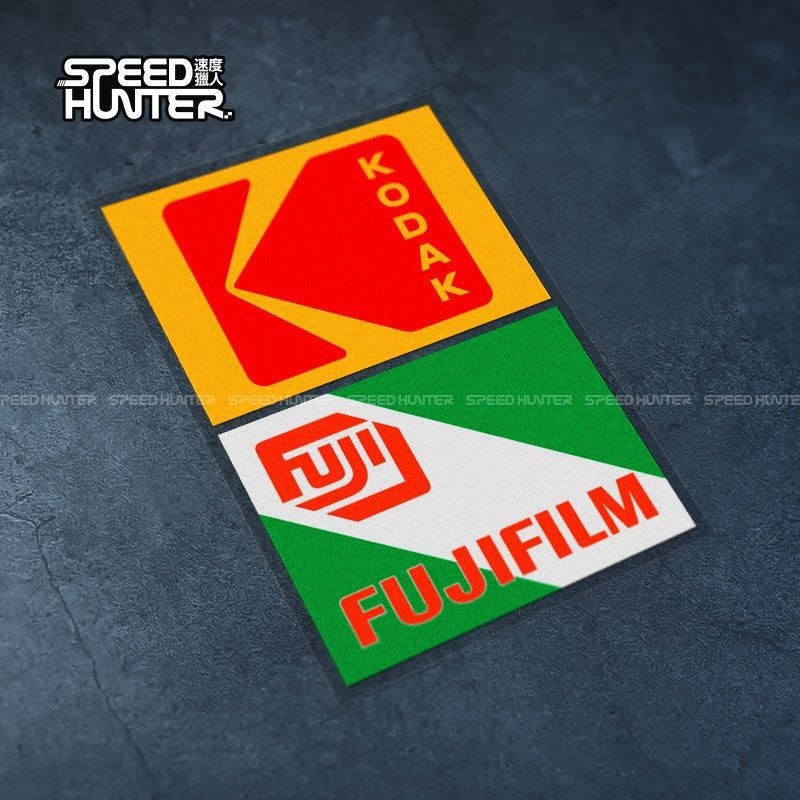 Fujifilm Letter Sticker Camera Decorative Sticker Car Shell Waterproof Sticker