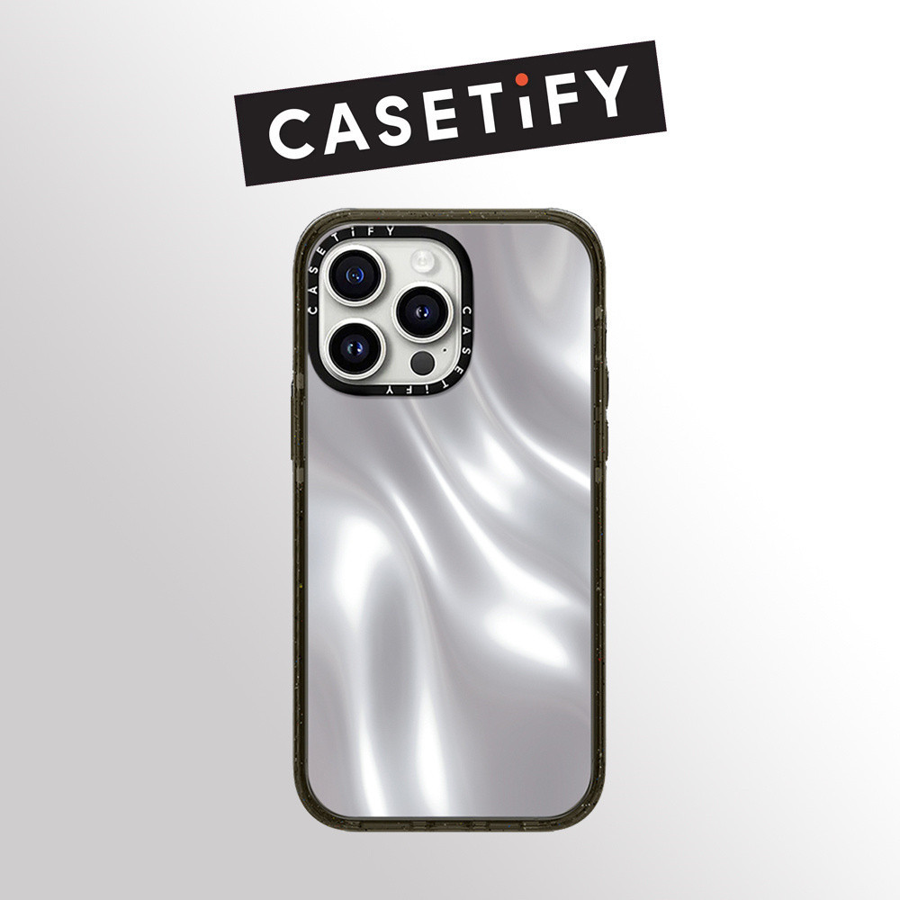 Drop proof glitter CASETIFY phone case for iPhone 15 Plus 15pro 15promax 14 14promax 13promax Soft metal hard case for 12 12promax iPhone 11 case upgrade high-quality official