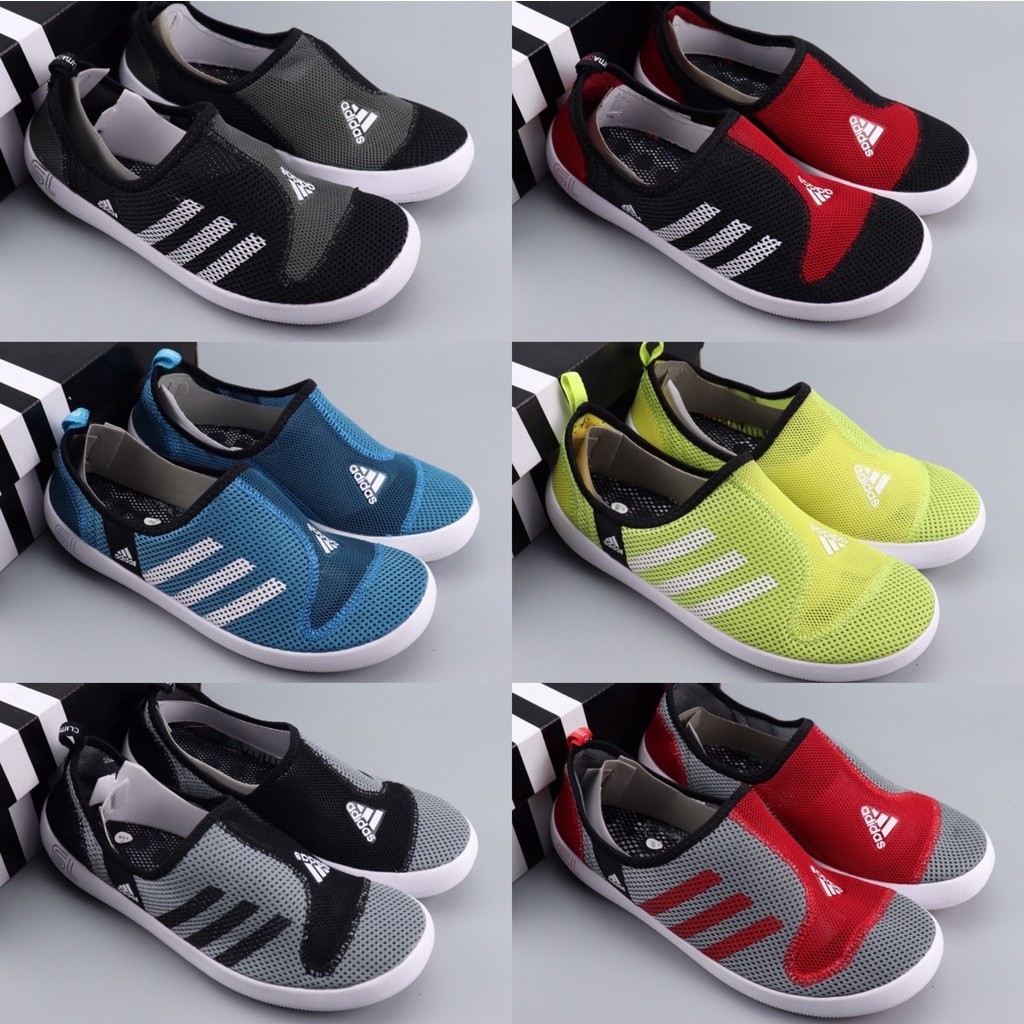 Adidas sneakers CLIMACOOL BOAT SL Slip on Mesh Breathable Wading Shoes Mountaineering Fishing Outdoor Sports unisex hiki