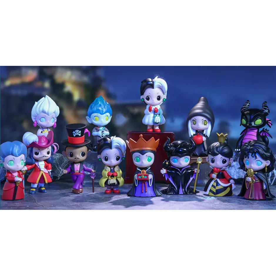 (พร้อมส่งจากไทย) POP MART Disney Villains Series เลือกตัว เช็คการ์ด ไม่แกะตัว พร้อมส่ง