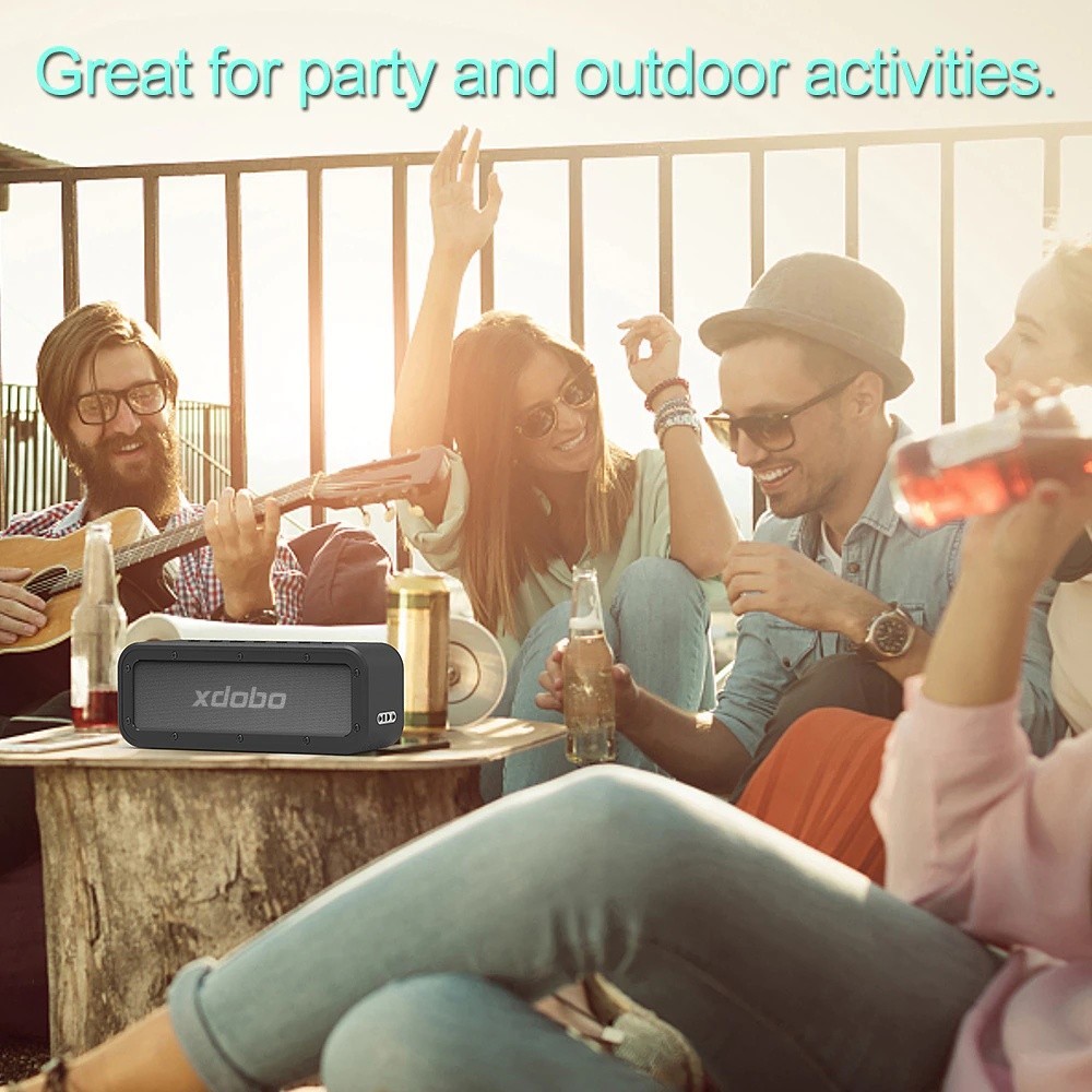 Xdobo Wake 1983 Bluetooth 5.0 Speaker 50Watt ลำโพงบลูทูธเบสหนัก