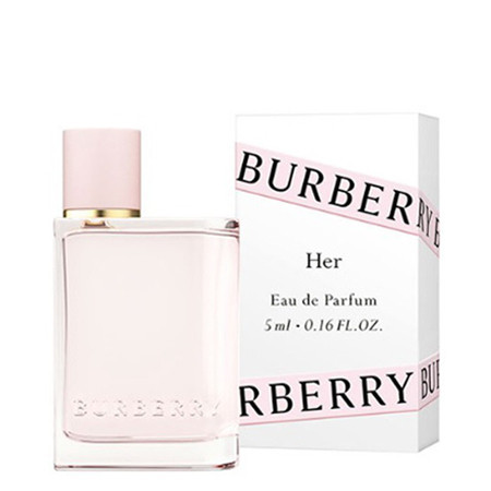 BURBERRY Her Eau de Parfum 5ml กลิ่นฟรุตตี้ฟลอรัล สำหรับผู้หญิง