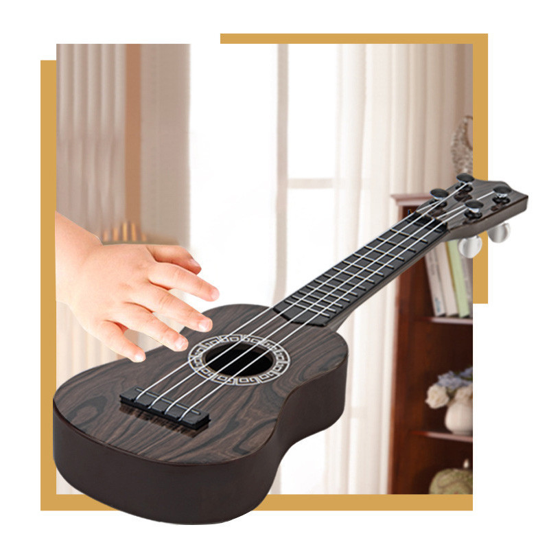 พร้อมแล้ว🎸Ukulele กีต้าร์เด็ก กีต้าร์ของเล่น ดีดได้จริง เสียงดีราคาประหยัด มีให้เลือกหลายรูปแบบ - รูปที่ 5