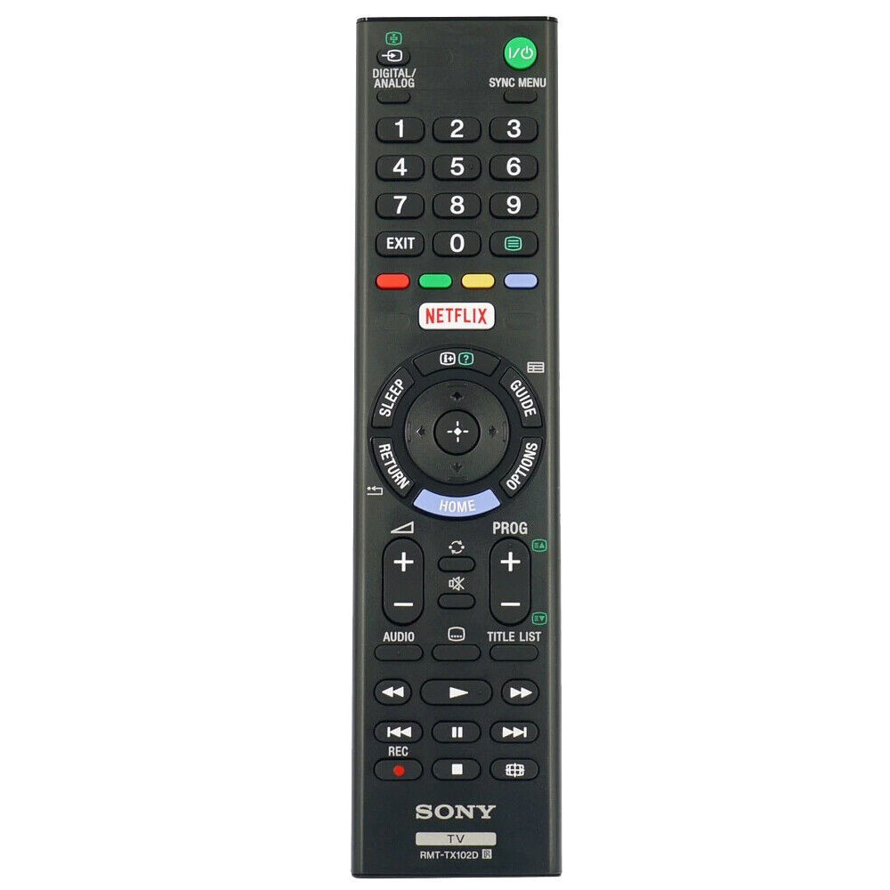 รีโมตคอนโทรล RMT-TX102D สําหรับ Sony LED TV KDL-49WD759 KDL-43WD758