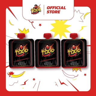 Made By TODD ซอสพริกพริกขนาด 100 กรัม จำนวน 3 ซอง