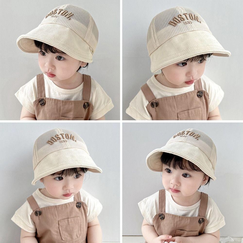 หมวกบักเก็ตเด็ก ไนลอนน่ารัก กันแดดและระบายอากาศ ป้องกัน UV สำหรับเด็กชายและเด็กหญิง ราคา ถูกที่สุด ดีลบีเคเค แกลเลอรีภาพที่ 6