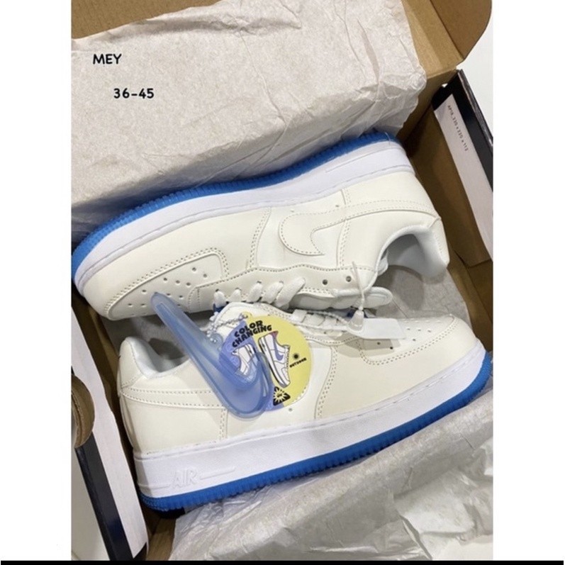 Nike ❤️ Nike Air Force 1 UV sneakers change color for both shoes. The new model is the best selling.❤️