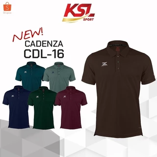 CADENZA เสื้อโปโล เสื้อคอปก พรีเมี่ยม คาเดนซ่า รุ่น CDL-16 - สีเขียว/เทา/กรมท่า/กรีน/แดงเข้ม/ช็อคโก
