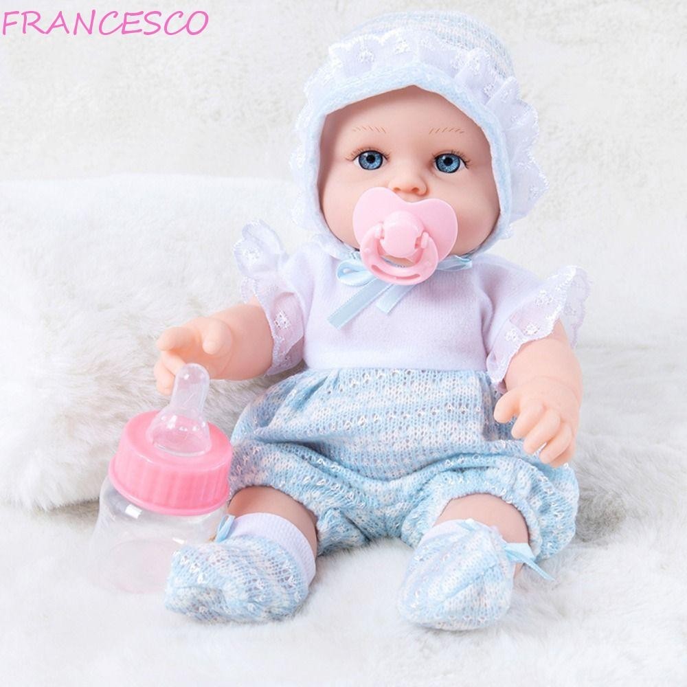 Francesco ตุ๊กตาเด็กทารกเสมือนจริง ซิลิโคนนิ่ม ขนาด 30 ซม.