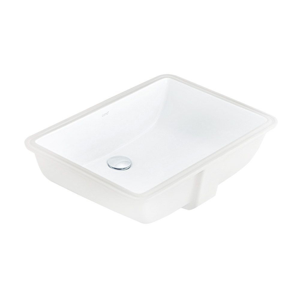 COTTO C05117 อ่างล้างหน้าฝังใต้ FREESIA TWOขาว