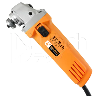 InnTech เครื่องเจียรไฟฟ้า 4 นิ้ว 1,100W Angle Grinder พร้อมด้ามจับ และฝาครอบป้องกัน รุ่น G6-100S แถมฟรี! ใบตัดเหล็ก 6 ใบ