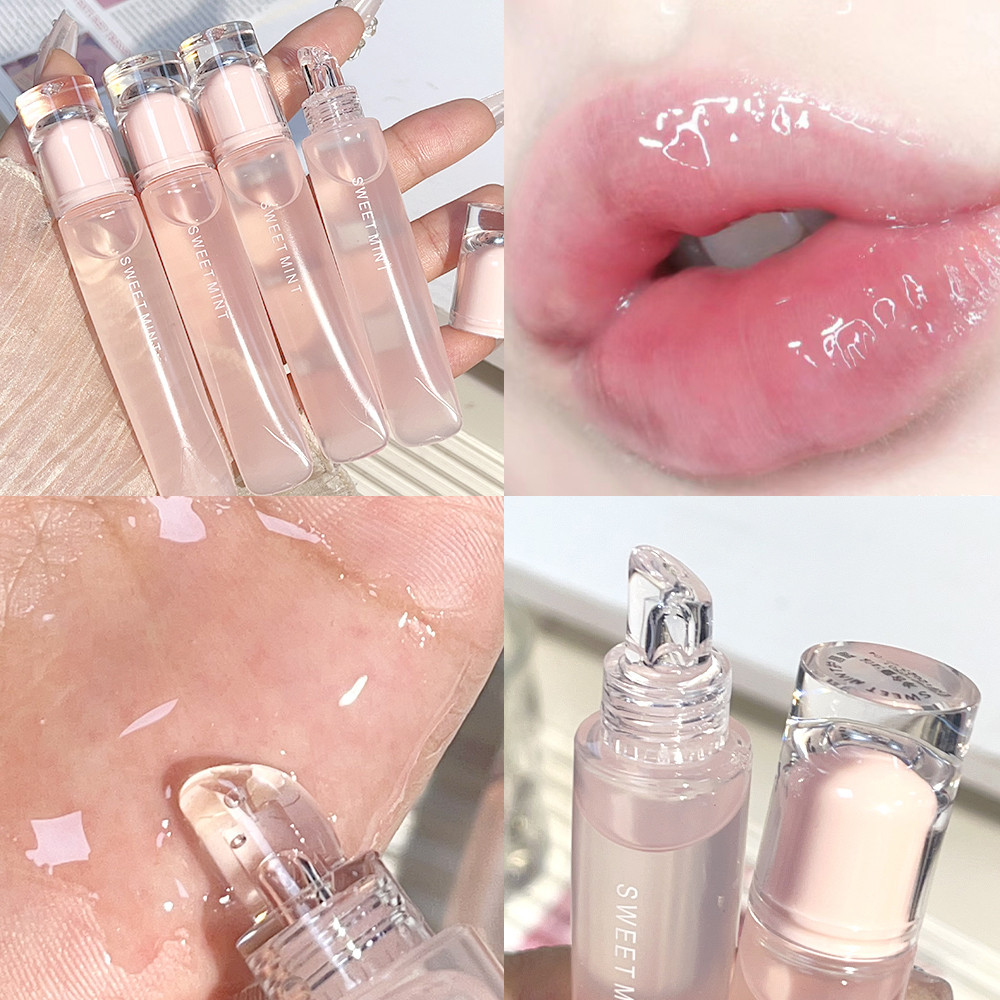 ลิปบาล์ม - ลิปบาล์ม ไร้สี - ลิปกลอส อวบอิ่ม - ติดทนนาน, ให้ความชุ่มชื้น, บํารุง - ลิปแคร์ - ลิปแคร์อวบอิ่ม - ลิปเครื่องสําอาง