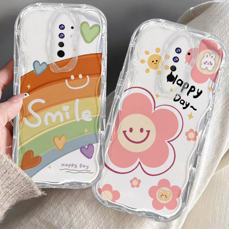เคส Redmi 9 ใส กันกระแทก ป้องกันกล้อง ดอกไม้ ขอบนิ่ม TPU เคสโทรศัพท์ กรณีป้องกันโทรศัพท์มือถือ