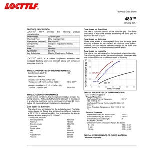 LOCTTLF เบอร์480 กาวอเนกประสงค์ กาวติดรองเท้า กาวติดพลาสติก สีดำ ยึดติดพลาสติก กาวติดโลหะ ขนาด 20g
