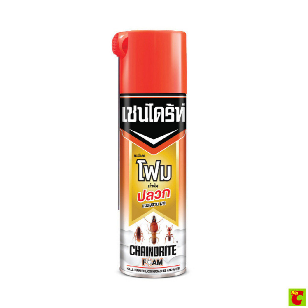 Chaindrite เชนไดร้ท์ โฟมกำจัดปลวก 250 ก.