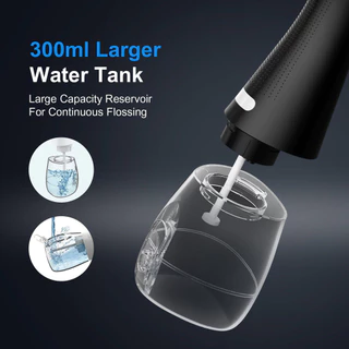 Water Flosser เครื่องทำความสะอาดฟัน Panasonic L10โรงหล่อรุ่นเดียวกัน ทําความสะอาดฟันและช่องปาก หัวฉีดมืออาชีพ 5 หัว ชาร์