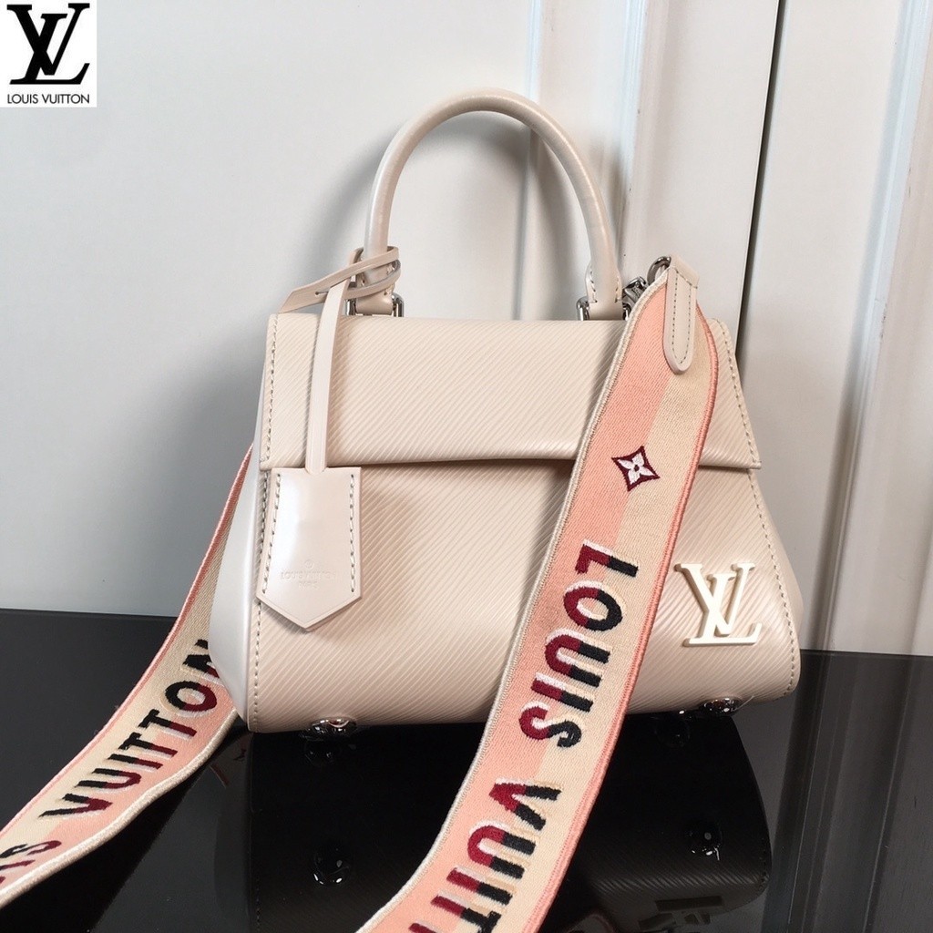 หลุยส์วิตตอง Louis Vuitton กระเป๋าถือ lv 0 💰 m58928 สีขาว (รุ่น running roll) [] กระเป๋าสะพาย cluny mini showcase รุ่น