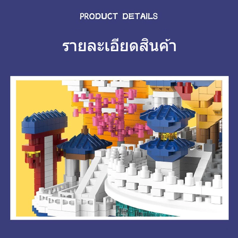 ชุดประกอบโมเดลเลโก้ ขนาดเล็ก ของเล่นเสริมการเรียนรู้ สําหรับเด็ก thumbnail 4
