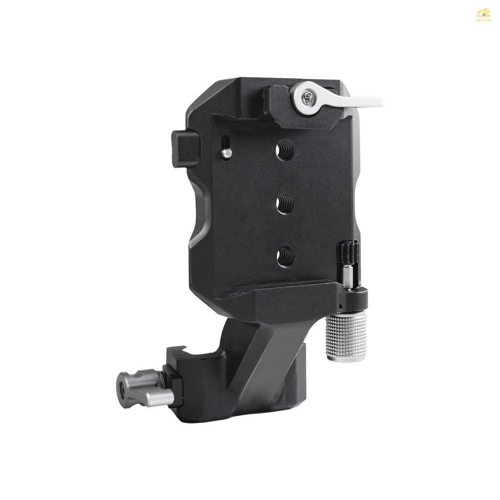 Df DIGITALFOTO DF-8169S เมาท์ขาตั้งกล้อง แนวตั้ง อะลูมิเนียมอัลลอย พร้อมแคลมป์ และสกรู 1/4 นิ้ว สําหรับกิมบอล DJI RS2 RS3 RS3PRO