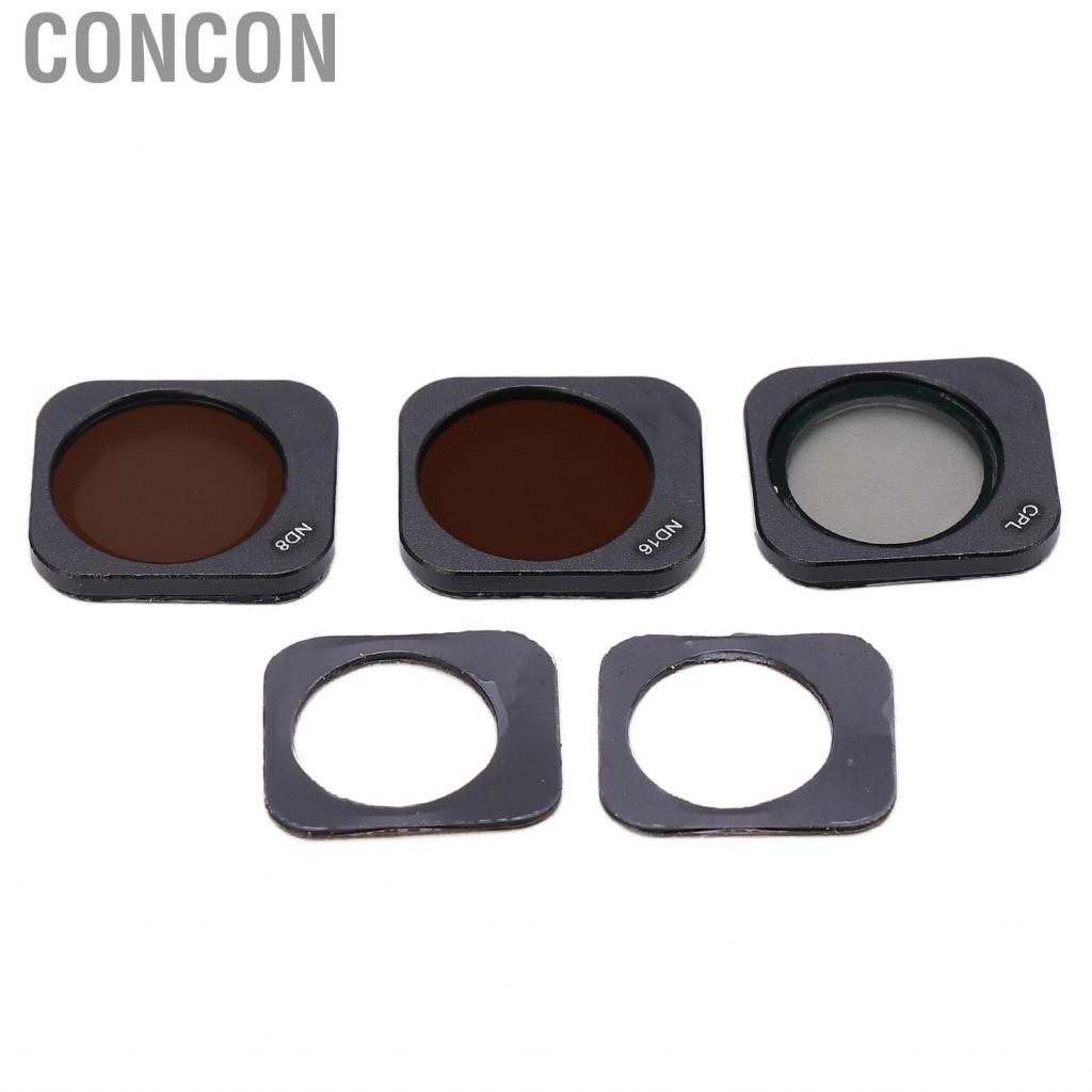 Concon Junestar 3 in 1 Lens Filter Kit CPL ND8 ND16 for Hubsan Zino Mini Pro Len