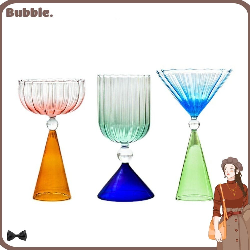 Bubble แก้วใส่ไอศกรีม แชมเปญ ไวน์ หลากสี สร้างสรรค์ สําหรับปาร์ตี้