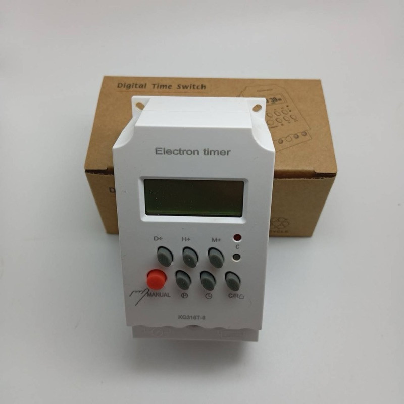 งานแท้ Timer Switch 24VDC 25A KG316T-ll เครื่องตั้งเวลา เปิด-ปิด อุปกรณ์ไฟฟ้า อัตโนมัติ  time Switch