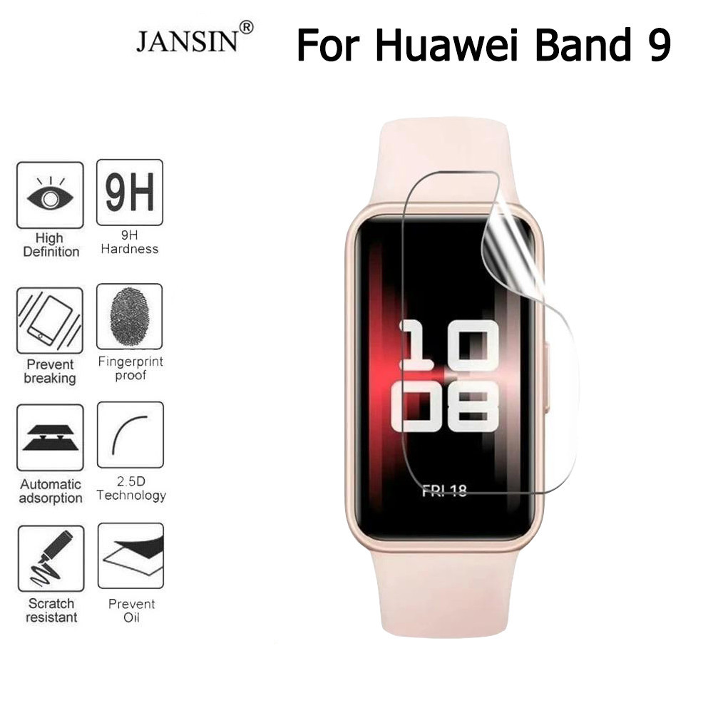 ฟิล์ม Huawei Band 9 ฟิล์มกันรอย ฟิล์ม ฟิล์ม TPU สำหรับ HUAWEI Band 9 อุปกรณ์สวมใส่ สมาร์ทวอทช์