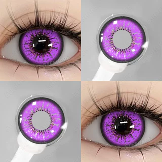 [จัดส่งจากประเทศไทย] Eyeshare คอนแทคเลนส์ สีม่วง Y2K สําหรับนักเรียน ผู้หญิง 1 คู่