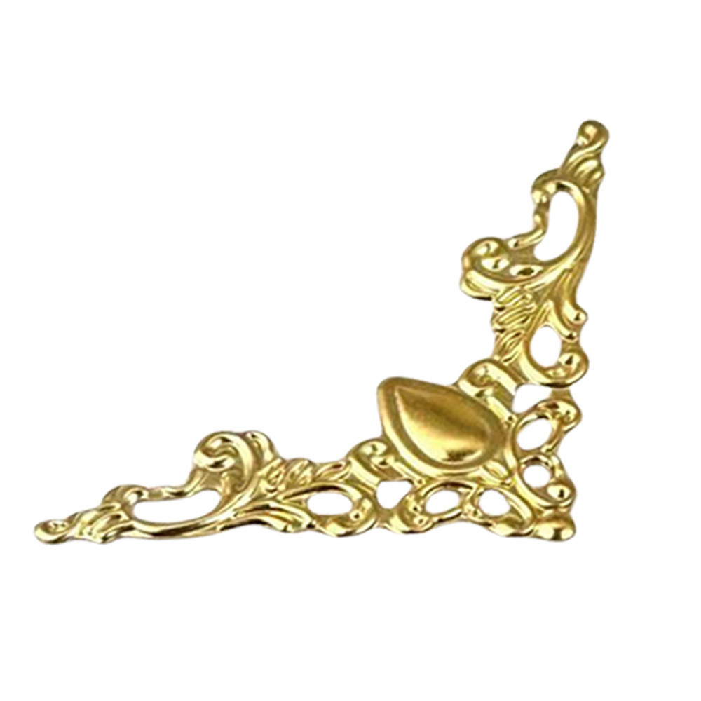 ชุดการ์ดโลหะ ทรงสามเหลี่ยม แฮนด์เมด ขนาด 4X4 ซม. สําหรับตกแต่งเครื่องประดับ 10 ชิ้น - รูปที่ 3