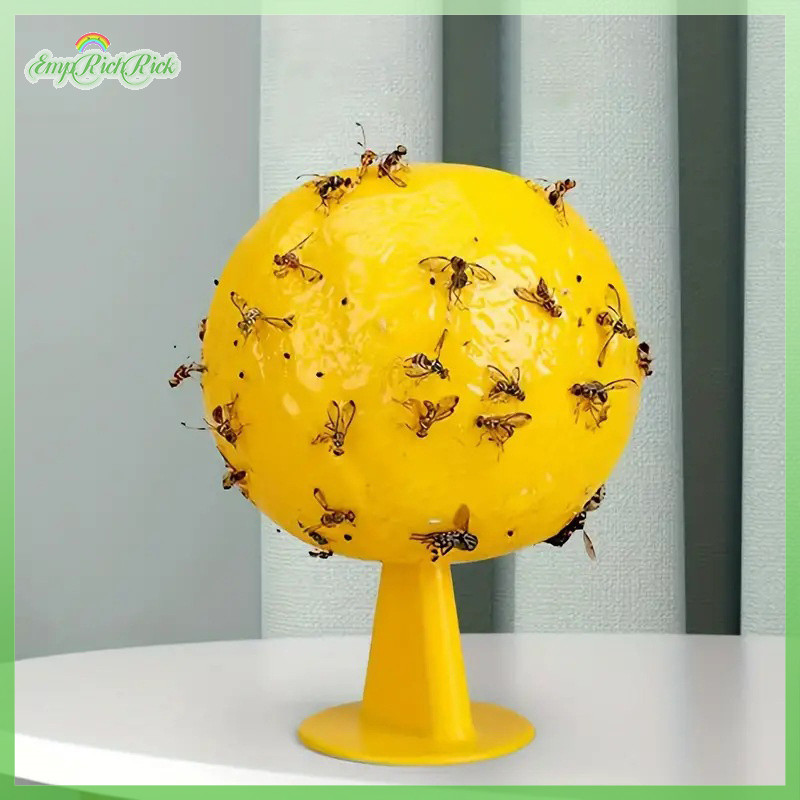 ERCK> ดักจับแมลงบินดักที่มีประสิทธิภาพ Fly Catcher Killer ผลไม้ Fly Killer สําหรับพืชจับแมลงผลไม้ใหม่