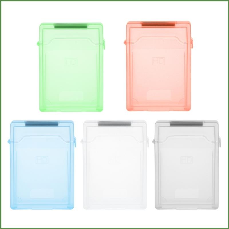 Bon 2 5 นิ้ว HDD SSD สําหรับกล่องเคสฮาร์ดดิสก์ไดรฟ์ตัวป้องกันดิสก์หลายสี