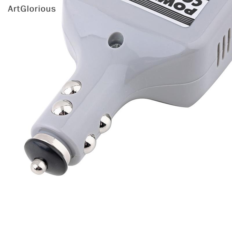 Art Car Mobile Converter อะแดปเตอร์อินเวอร์เตอร์ DC 12V/24V to AC 220V Charger Power + USB N