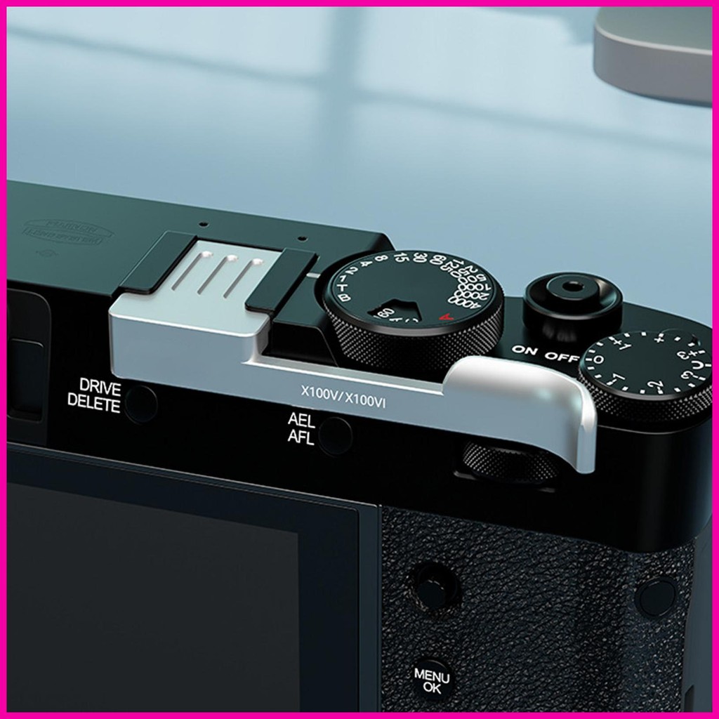 สําหรับ FUJI X100V/X100VI/X100F/XE3/XE4 กล้องรองเท้าร้อน Thumb Up Grip อลูมิเนียม Thumb Rest Up Hand