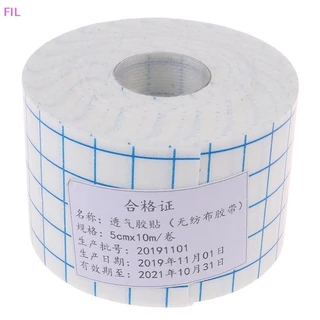 FIL 1 ม้วน 4 ขนาดกันน้ํากาวปิดแผล Dressing Medical Fixation Tape Bandage