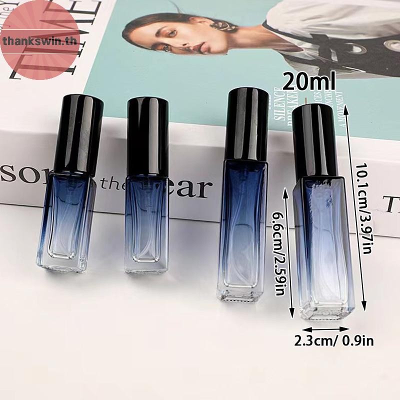 Thankswin 1pcs 5ml 10ml 20ml คุณภาพสูงขวดน้ําหอมแก้วเปล่า Parfum Atomizer Travel เครื่องสําอาง Bottl ตัวอย่าง Vials เติม M th