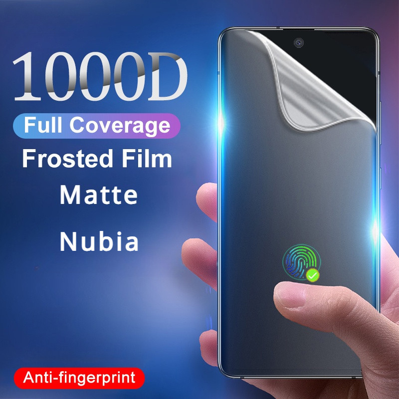ป้องกันหน้าจอสําหรับ ZTE nubia Z50 Z60 Ultra Z50S Z40 Z40S Z30 Pro Z20 Matte Hydrogel ฟิล์มสําหรับ Z