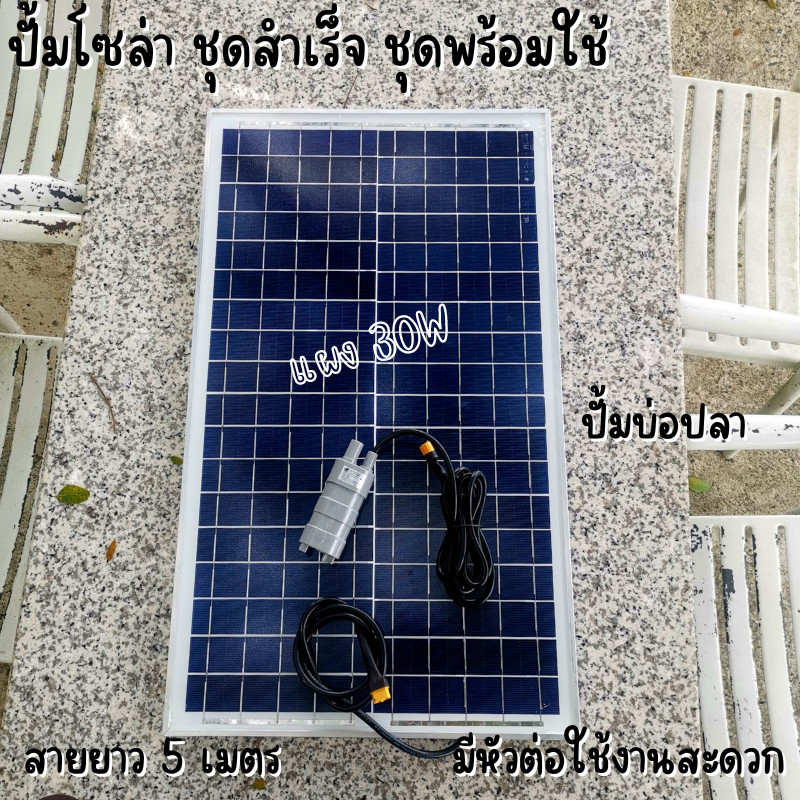 ปั้มน้ำโซล่าเซลล์ ปั้มโซล่าเซลล์ 12V ปั้มโซล่าเซลล์ dc แผงโซล่าเซลล์ 30W โซล่าเซลล์ปั้ม ปั้มจุ่มโซล่