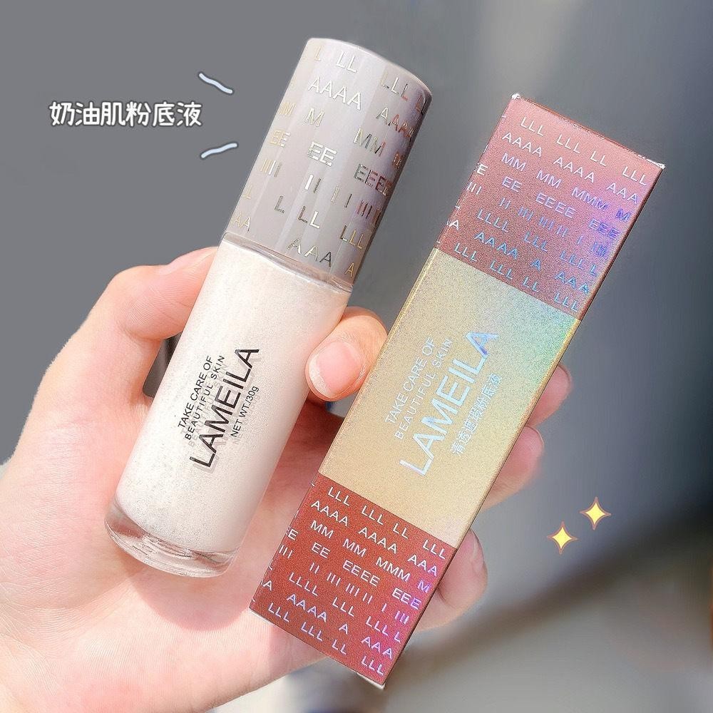 รองพื้น คอนซี​ลเลอร์​ Lameila​ ปกปิดดี เนื้อแมตต์บางเบา ติดทนนาน​ คุมมัน กันน้ำ กัน​เหงื่อ​