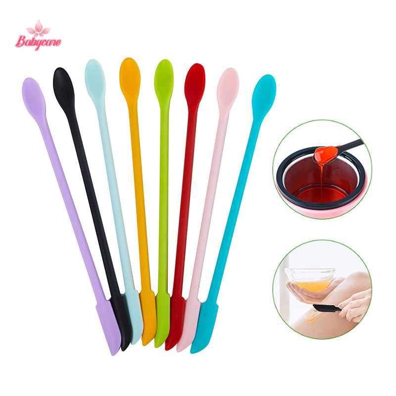 BYCE> ซิลิโคน Double-ยาว Scraper เครื่องสําอาง Jam Deep Bottle Scraper Spatula ชุดเครื่องมือแต่งหน้า Face Cream Spatula ใหม่ ราคา ถูกที่สุด ดีลบีเคเค แกลเลอรีภาพที่ 6