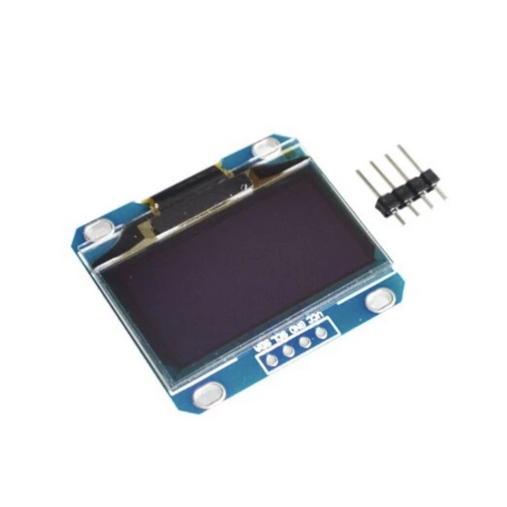 จอแสดงผล OLED สีขาว 128x64 แบบ I2C ขนาด 1.3" สีขาว OLED Display I2C Module 1.3" for Arduino