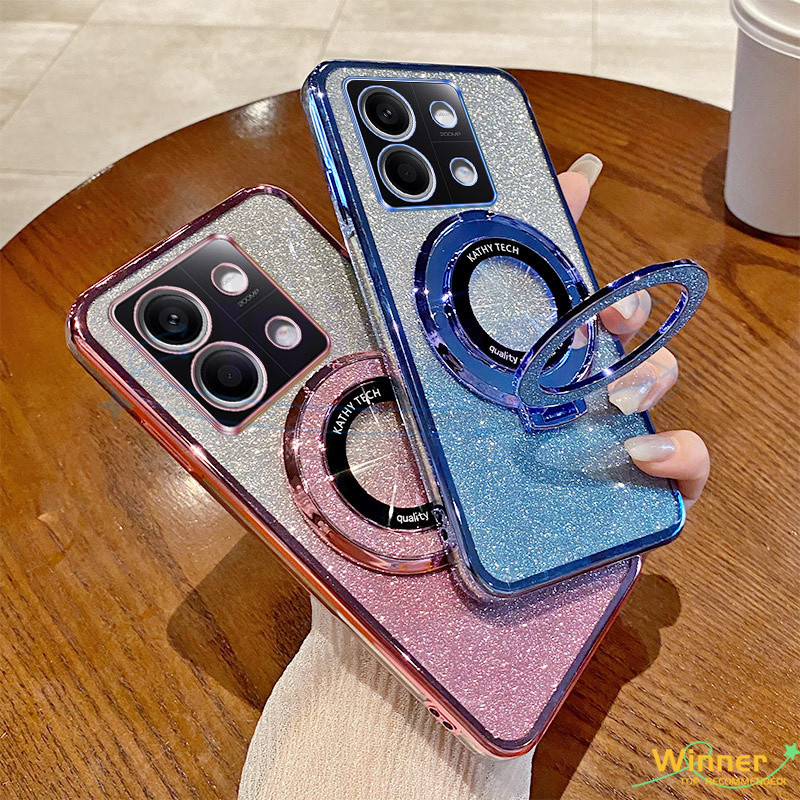เคส Redmi Note 13 5g Note 13 Pro Note 13 Pro Plus Note 13 4g Note 13 Pro 4g ป้องกันโทรศัพท์มือถือ แบบแม่เหล็ก ตั้งได้ สําหรับ1zjsf