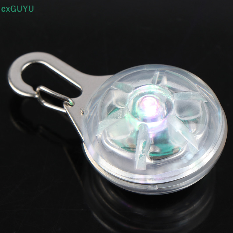 [cxGUYU] ปลอกคอสุนัข แบบคลิปหนีบ มีไฟ LED กันน้ํา เพื่อความปลอดภัย สําหรับเดินกลางคืน สัตว์เลี้ยง แมว สุนัข PRTA