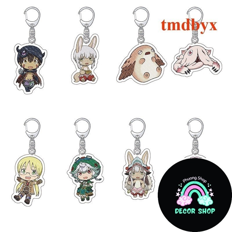 พวงกุญแจการ์ตูนอะคริลิค Made In Abyss Nanachi