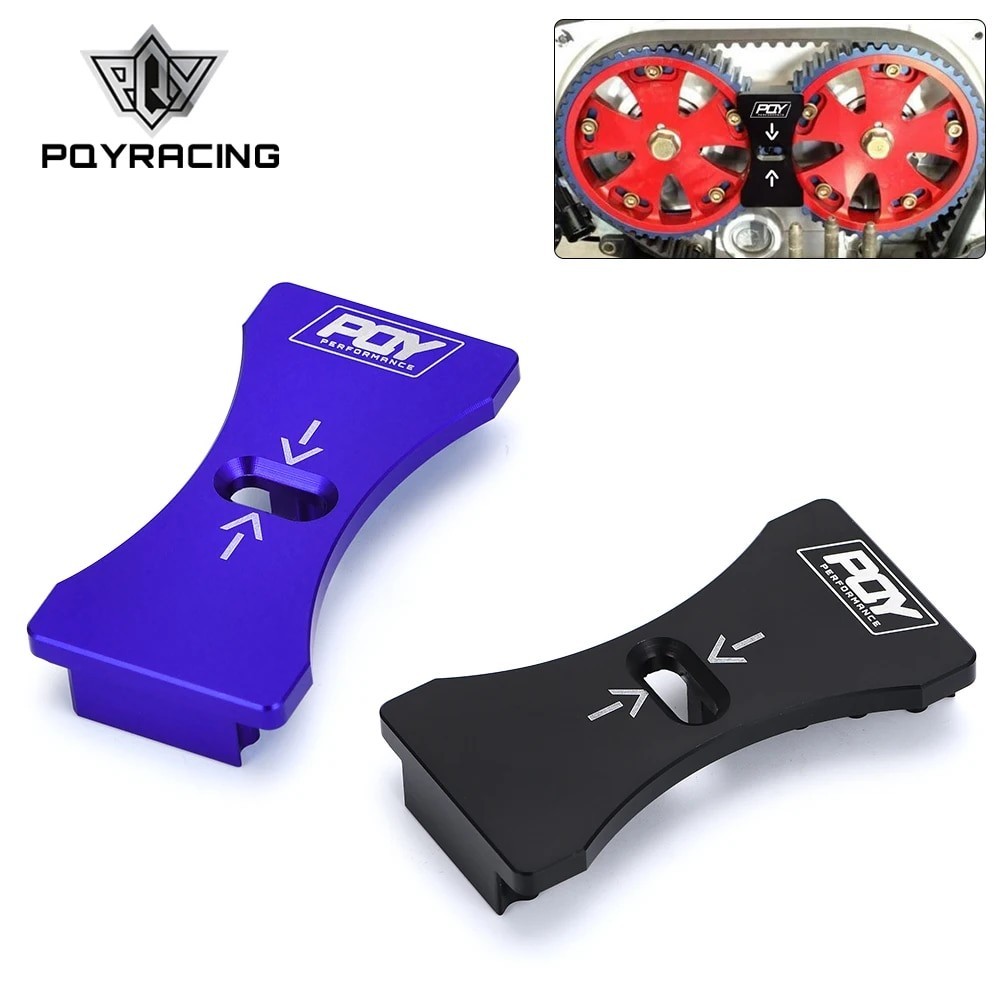 PQY Aluminum Engine Cam Gear Lock  / Timing Belt Install Tool For Mitsubishi Lancer 4G63 Dodge Kia P