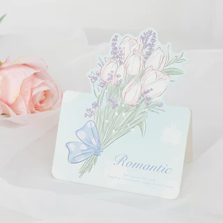 (แบบ F) การ์ดอวยพร วันเกิด วันครบรอบ ปีใหม่ วาเลนไทน์ ปัจฉิม เทศกาล การ์ดสำหรับร้านเค้กร้านดอกไม้ การ์ดอวยพรราคาถูก