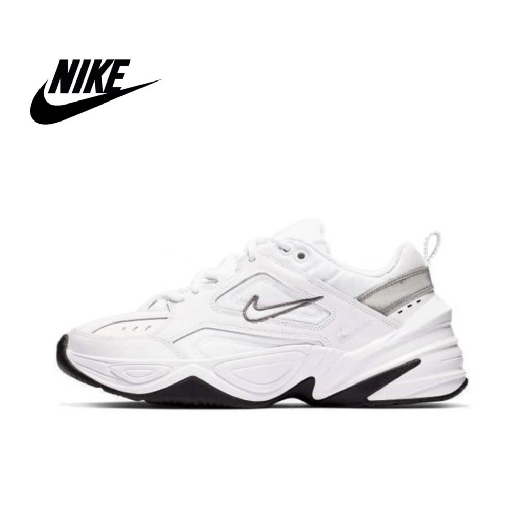 【สินค้าพร้อมส่งของแท้/ใหม่ Nike M2K Tekno รองเท้ากีฬาแฟชั่น (สินค้าพร้อมกล่องอุปกรณ์เสริมจัดส่งฟรี)