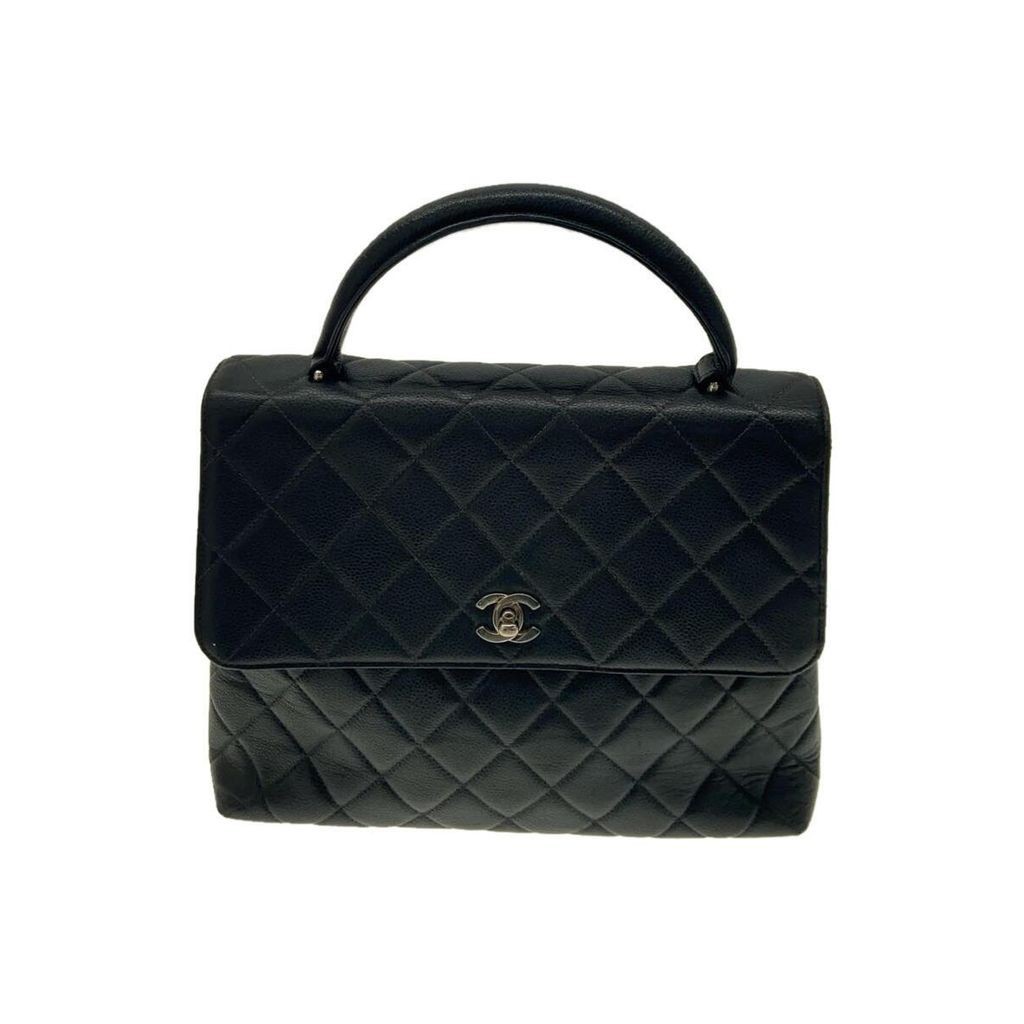 Chanel กระเป๋าถือ Matelasse สีดํา ส่งตรงจากญี่ปุ่น มือสอง
