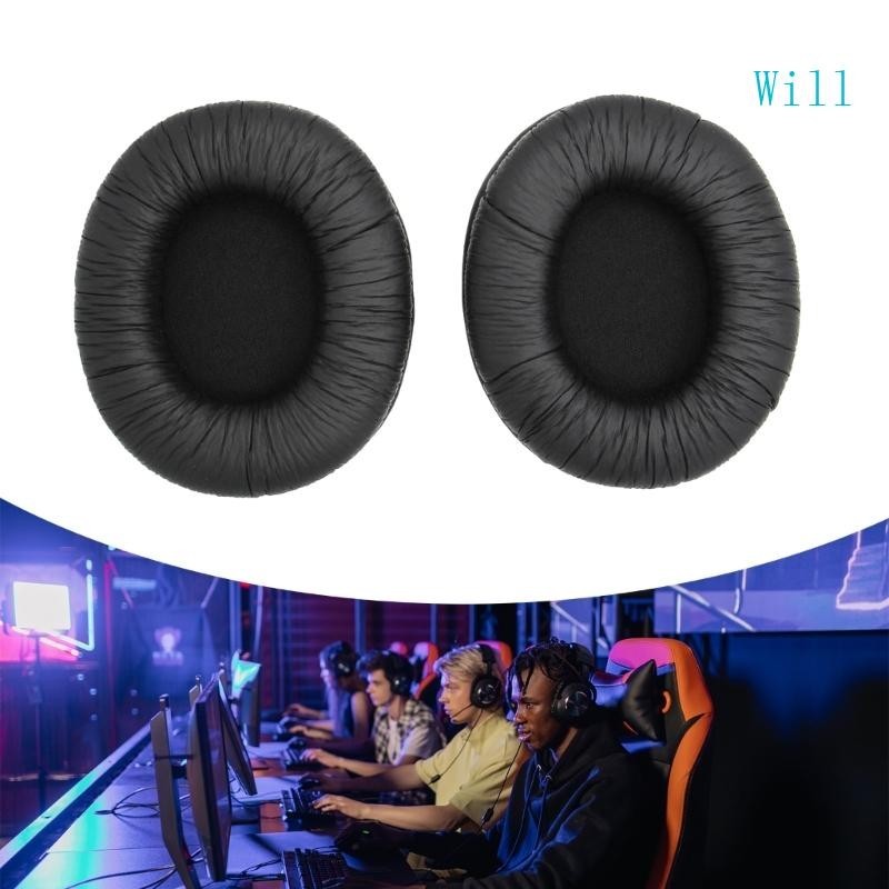Will แผ่นฟองน้ําครอบหูฟัง อุปกรณ์เสริม สําหรับ Sony MDR 7506 MDR CD900ST 1 คู่
