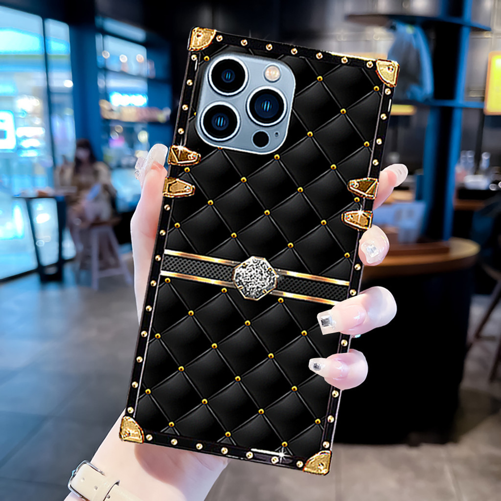 ปลอกoppo Reno 12 12F 11 11F 10 Pro 9 8 8T 8Z 7 7Z 6 6Z 5 5Z 5F 4 Pro 4G 5G Reno 3 2 Z 2F 2Zแฟชั่นหรูหราผีเสื้อสแควร์กันกระแทกเคสโทรศัพท์